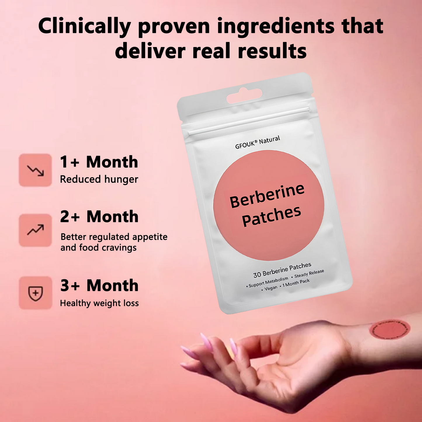 🥰𝑶𝒇𝒇𝒊𝒄𝒊𝒂𝒍 𝑺𝒕𝒐𝒓𝒆  | 🇬🇧 Berberine Weight Loss Patch: Naturally control your appetite, boost your energy, and reduce stress.