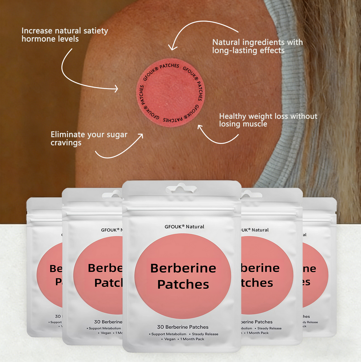🥰𝑶𝒇𝒇𝒊𝒄𝒊𝒂𝒍 𝑺𝒕𝒐𝒓𝒆  | 🇬🇧 Berberine Weight Loss Patch: Naturally control your appetite, boost your energy, and reduce stress.