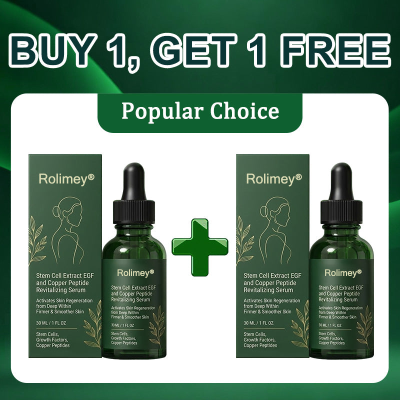 🌿Change from the inside out | Rolimey® Stem Cell–Derived EGF & Copper Peptide Activating Serum  (Deeply activates skin renewal from within for firmer, smoother-looking skin)