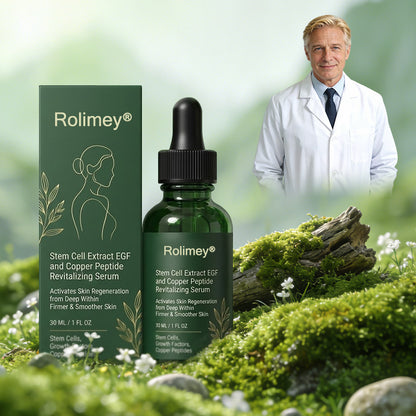 🌿Change from the inside out | Rolimey® Stem Cell–Derived EGF & Copper Peptide Activating Serum  (Deeply activates skin renewal from within for firmer, smoother-looking skin)